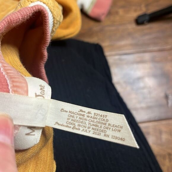 Matilda Jane Just Imagine JoJo Girls Ribbed Velour Sweatshirt, size 10 - Picture 9 of 9